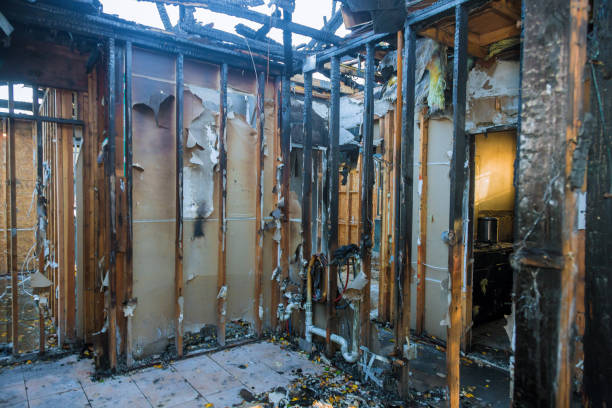 Professional Fire Damage Repair technician working in Goodyear, AZ